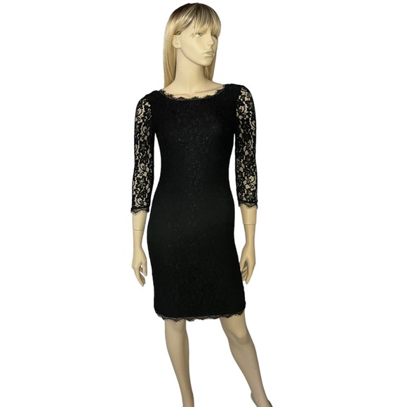 Aritzia Babaton Rafael Dress (formal black lace) - Picture 8 of 10